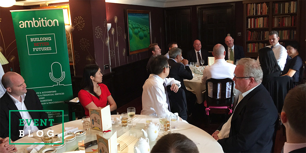 Event Blog   Chairmans Lunch